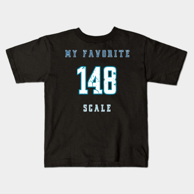 Scale model 148 Kids T-Shirt by GraphGeek